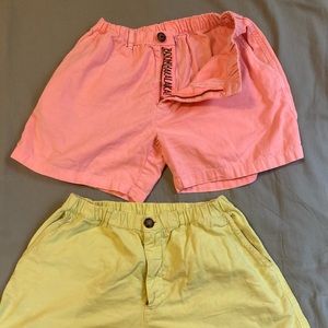 2 pairs of original Chubbies shorts